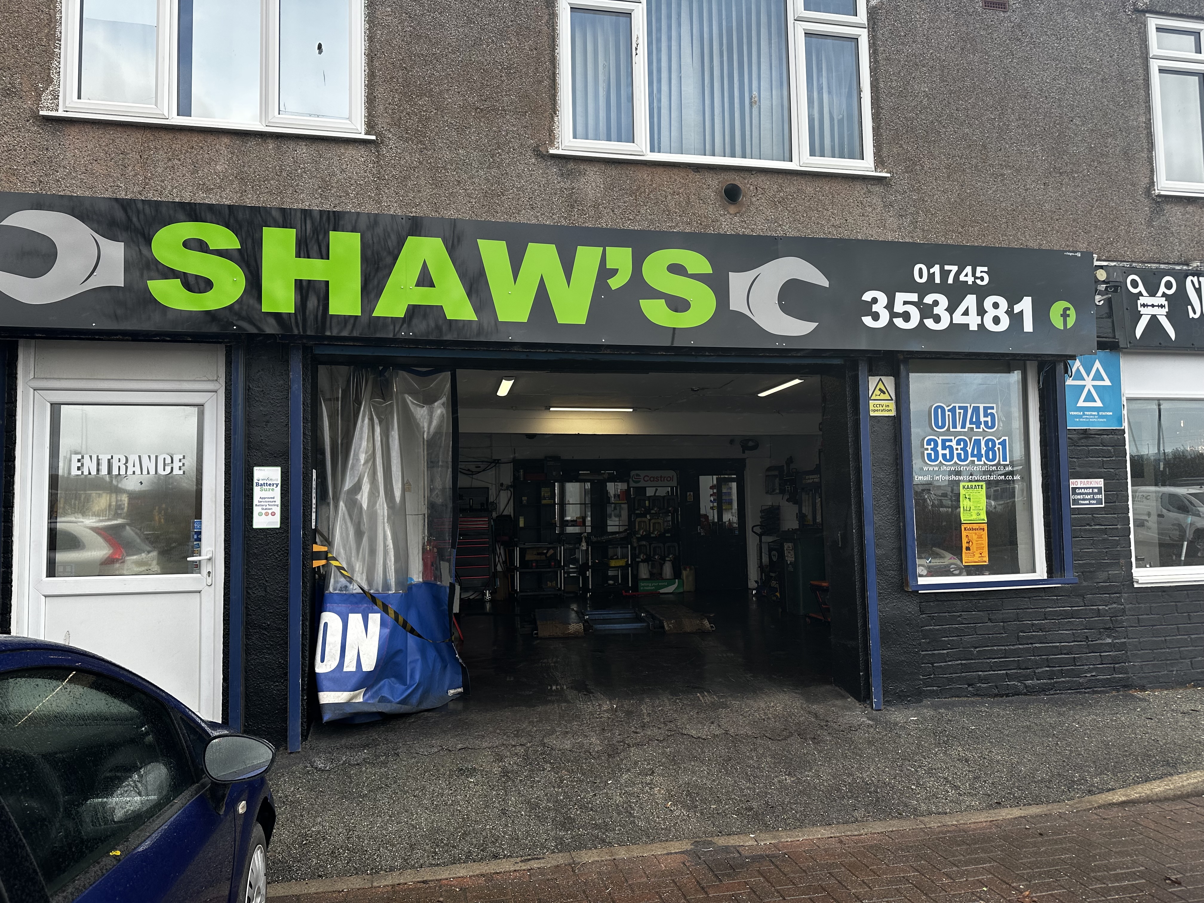 Shaws Service Station